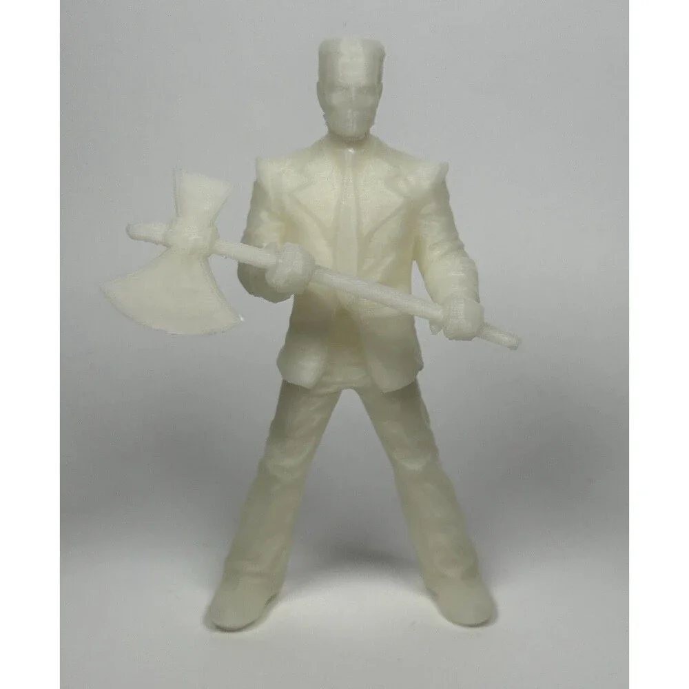 Frankenstein Monster With Ax Glow-In-The-Dark Toy